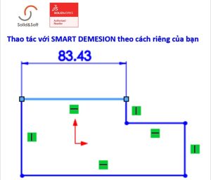 THÊM SMART DIMENSION VÀO PHÁT THẢO THIẾT KẾ